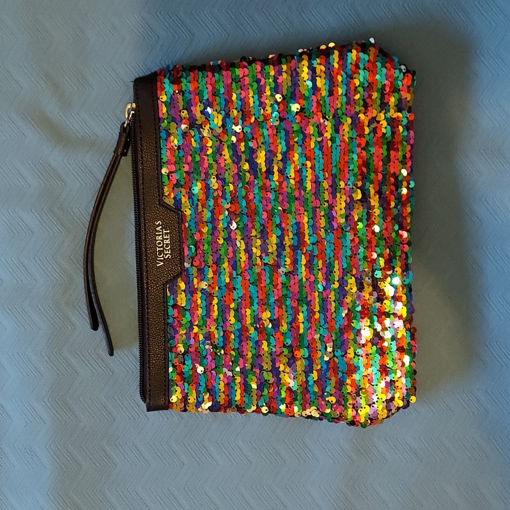 Victoria Secret Sequence Cosmetic Bag